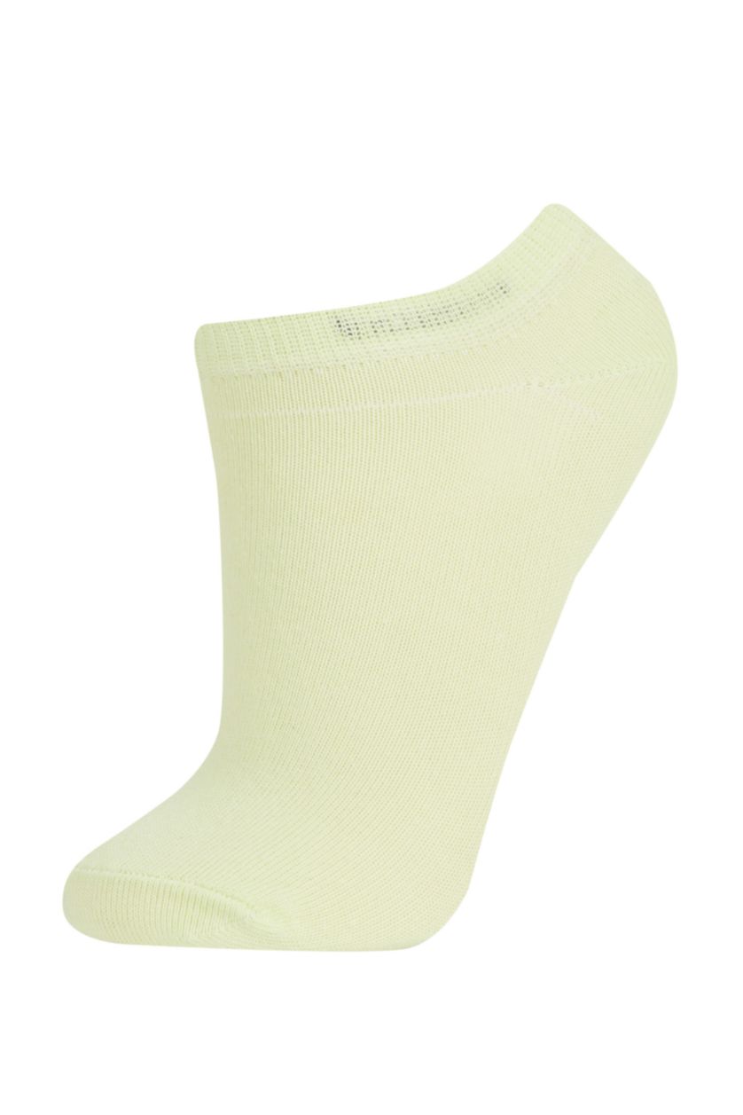 Kız Çocuk - Genç Kız Karma 7'li Pamuklu Patik Çorap Kız Çocuk