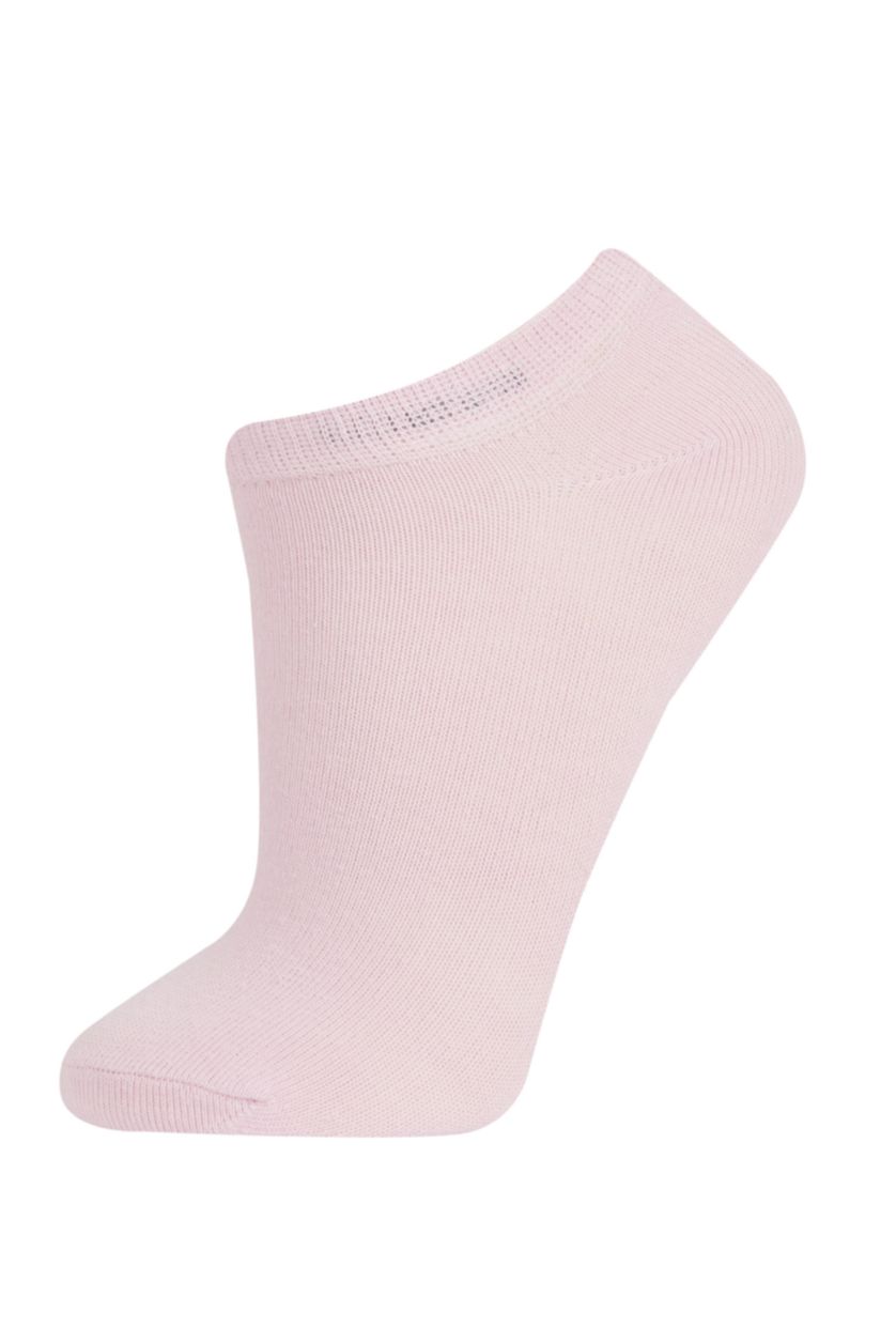 Kız Çocuk - Genç Kız Karma 7'li Pamuklu Patik Çorap Kız Çocuk