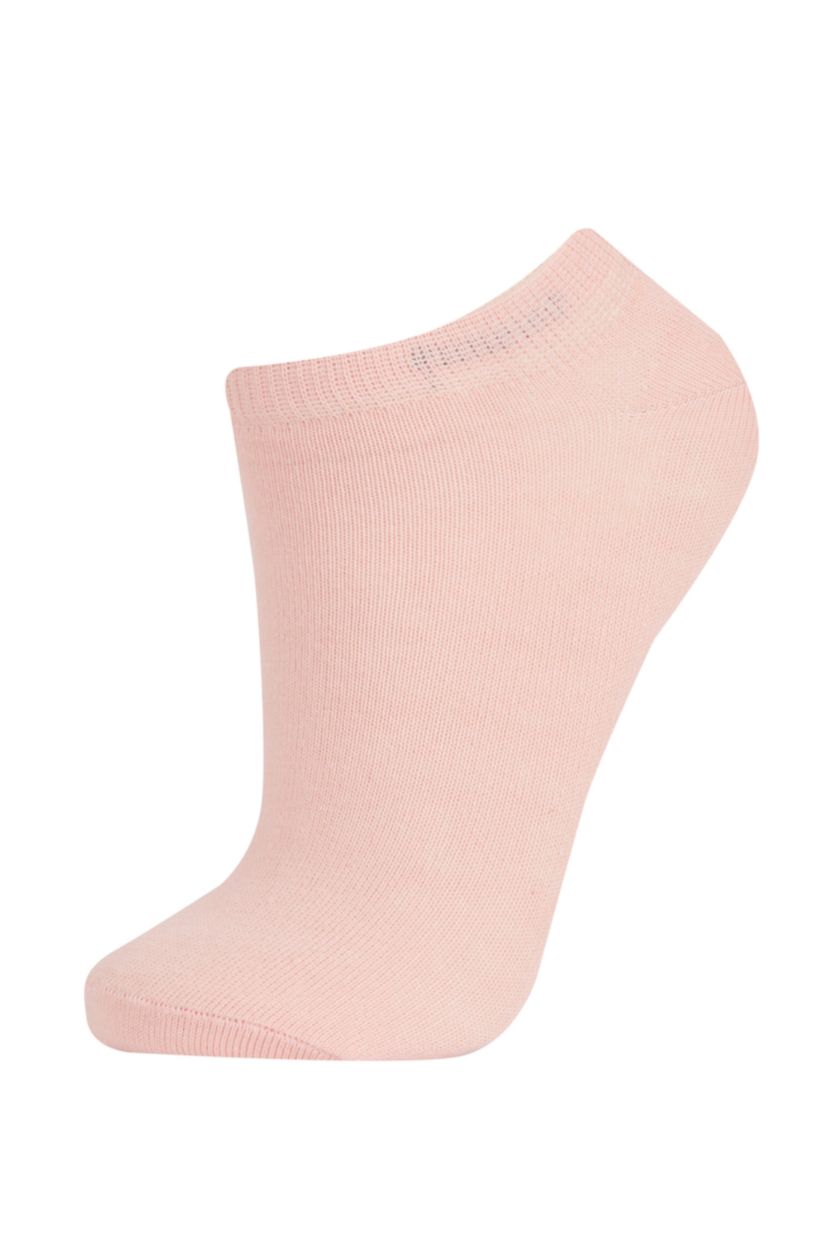 Kız Çocuk - Genç Kız Karma 7'li Pamuklu Patik Çorap Kız Çocuk