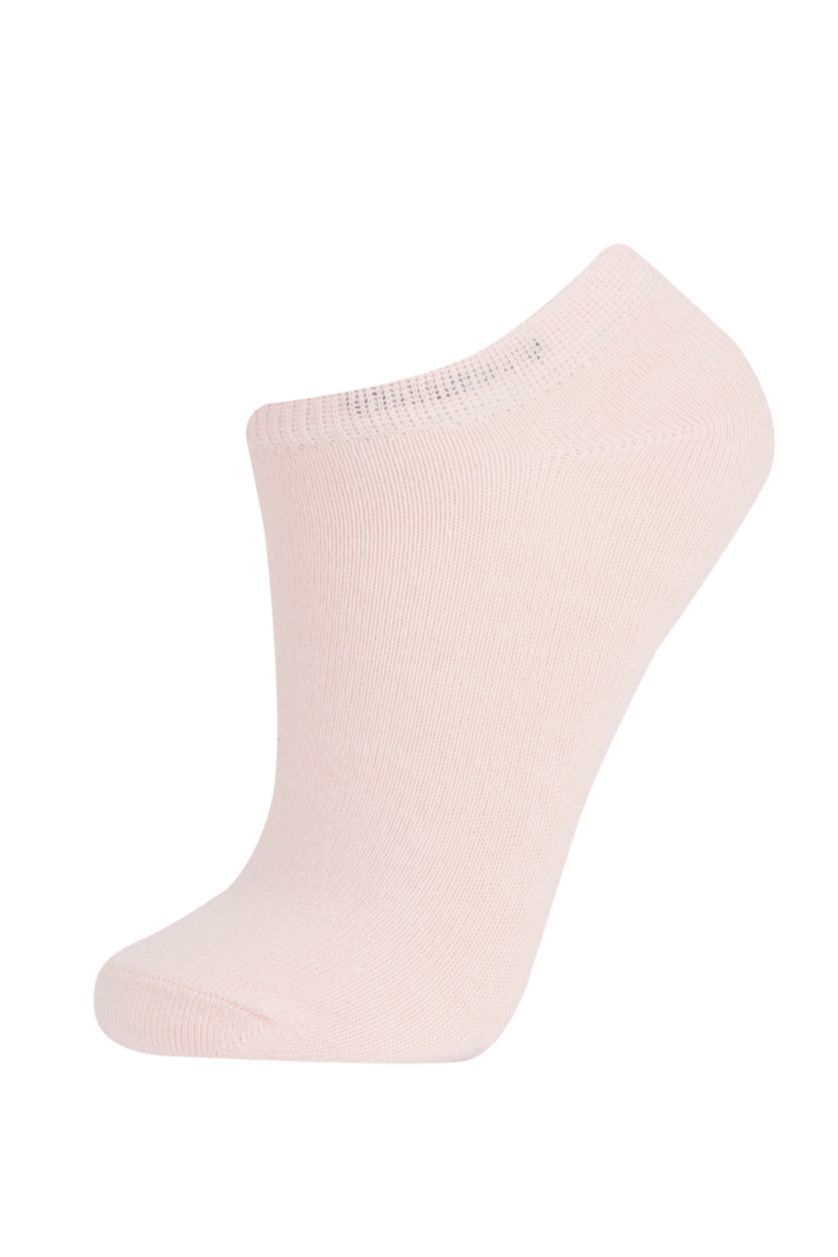 Kız Çocuk - Genç Kız Karma 7'li Pamuklu Patik Çorap Kız Çocuk