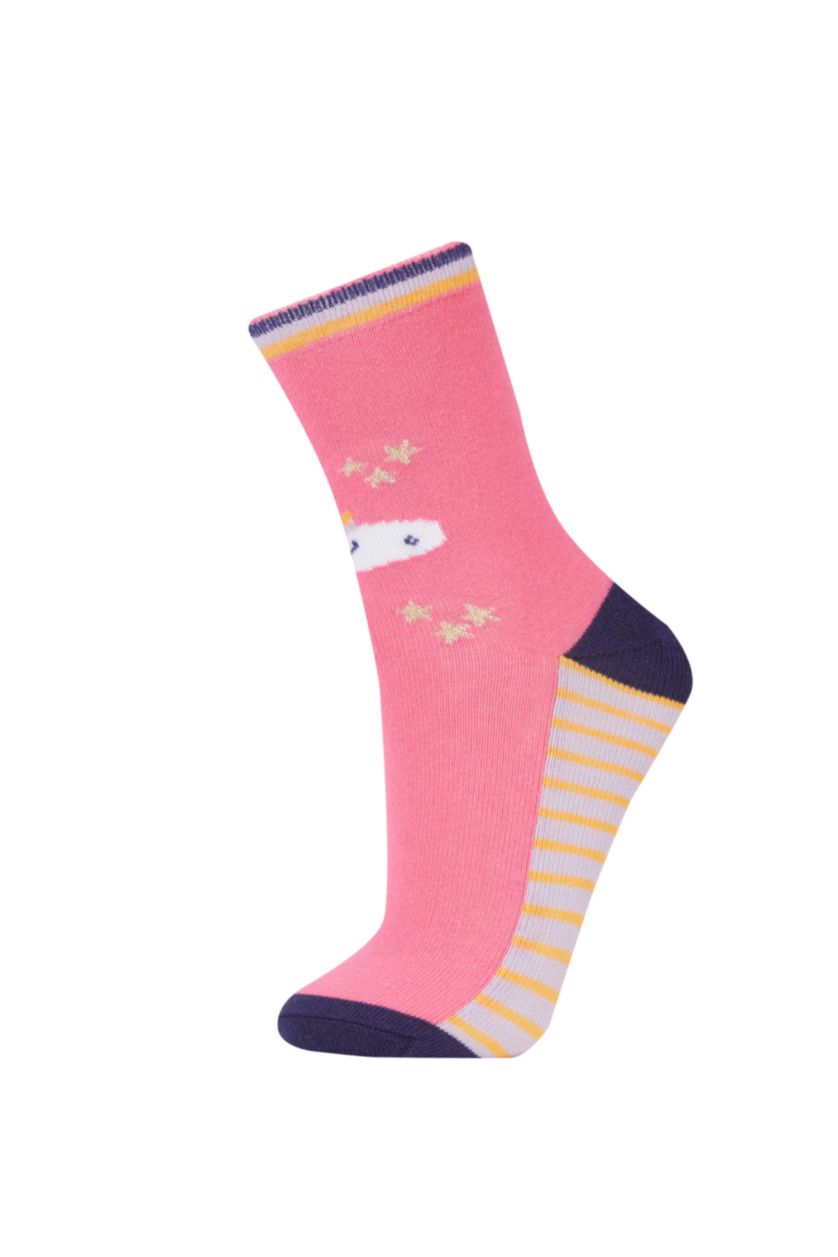 GIRLS & TEENS MIXED Girl 3 Piece Cotton Long Socks