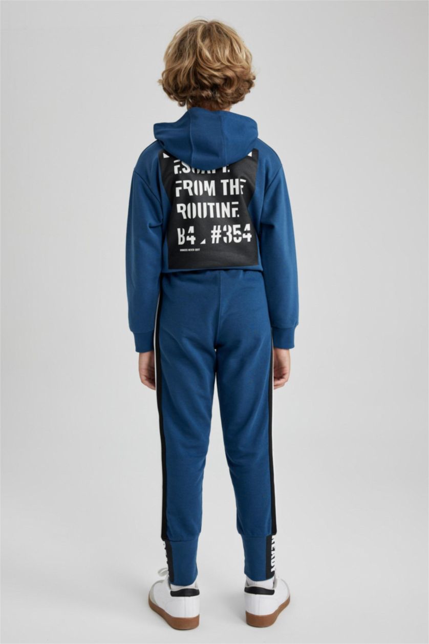 Мальчики и подростки Индиго Брюки стандартного кроя для мальчиков