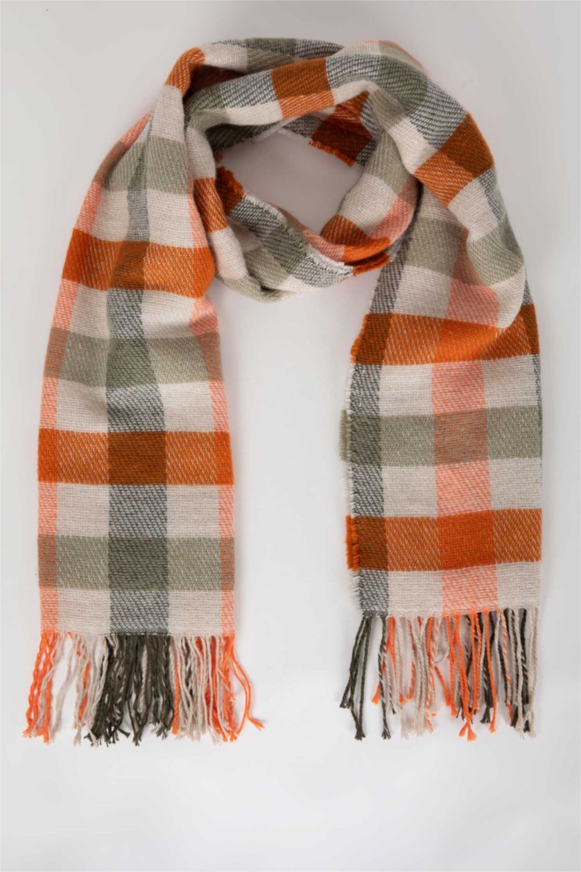 Kadın Yeşil Kadın Triko Atkı