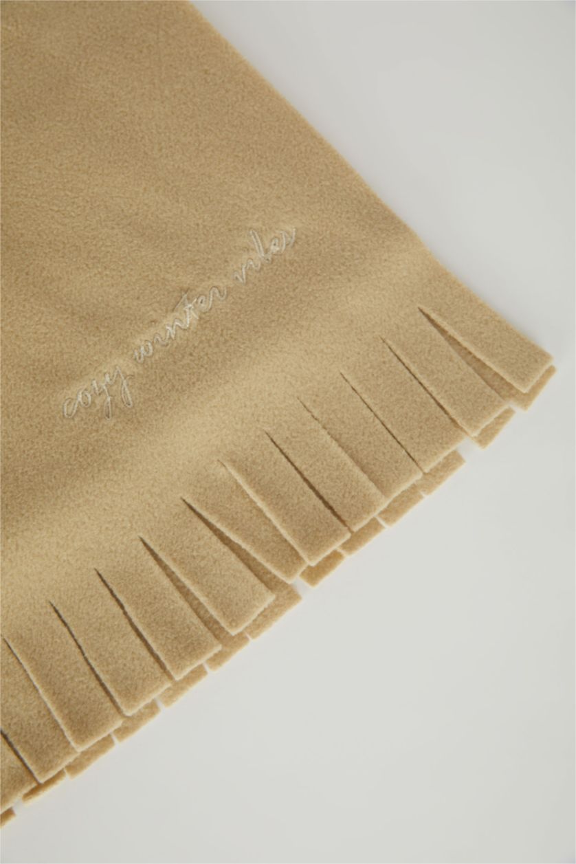 Женщины Бежевый Шарф для женщин