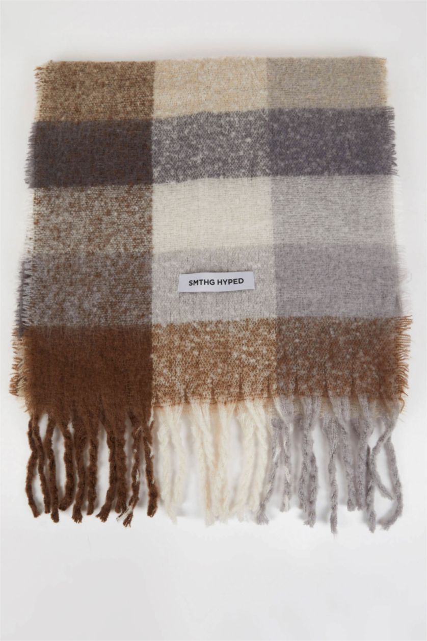 WOMAN Brown طقم سكارف