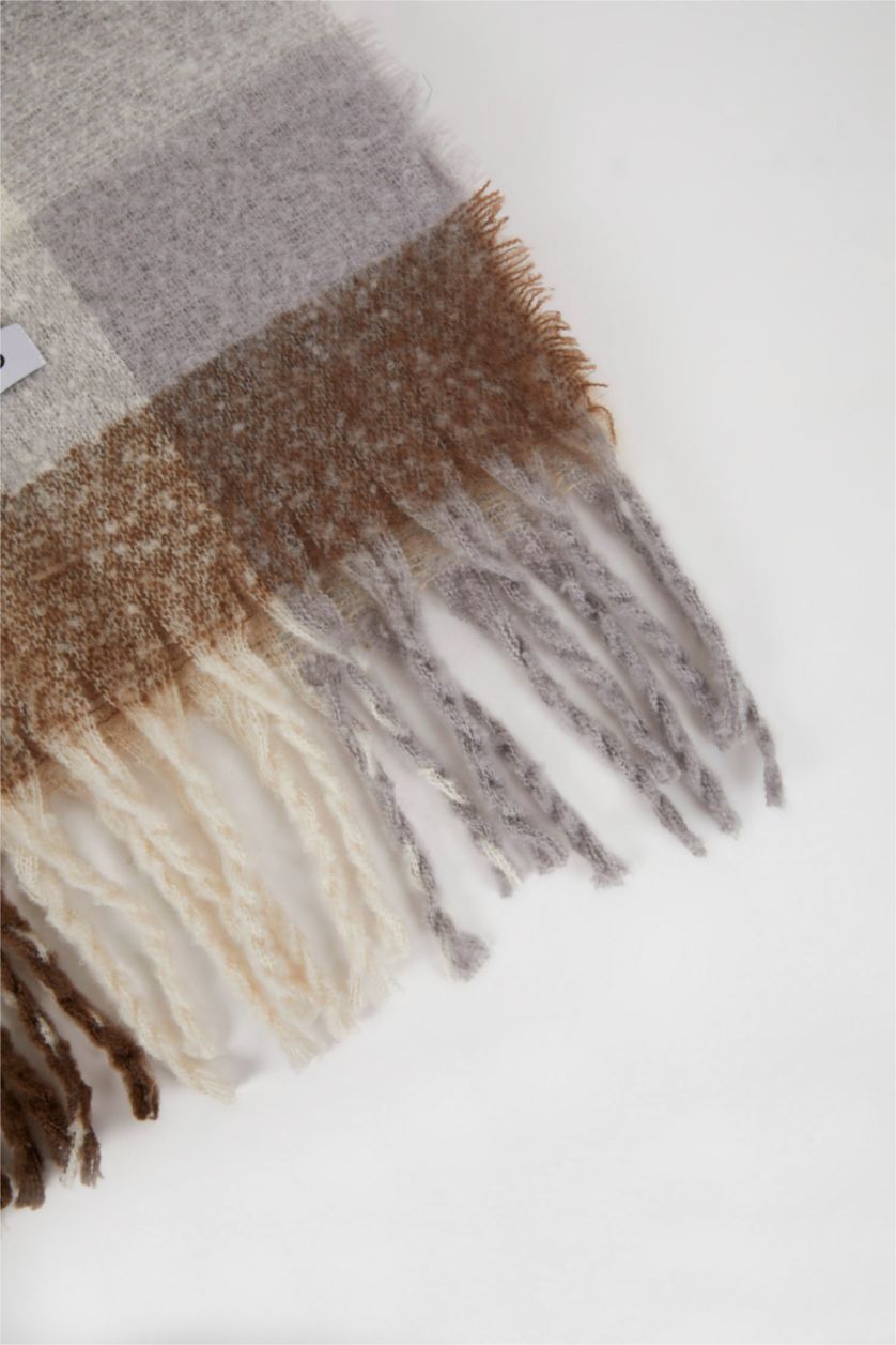 WOMAN Brown طقم سكارف
