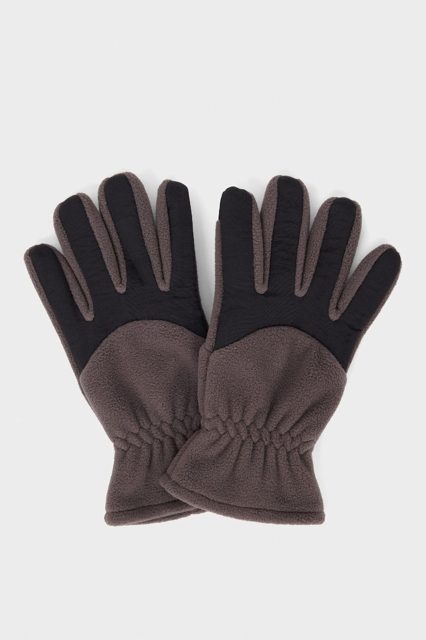 Erkek Antrasit Erkek Polar Eldiven