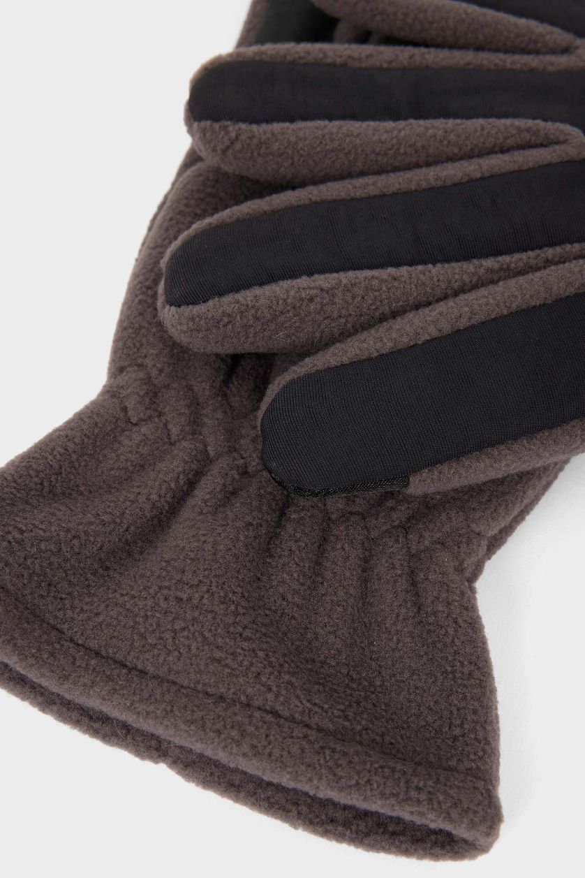 Erkek Antrasit Erkek Polar Eldiven