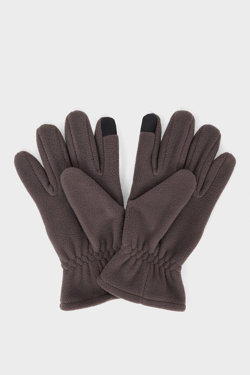 Erkek Antrasit Erkek Polar Eldiven