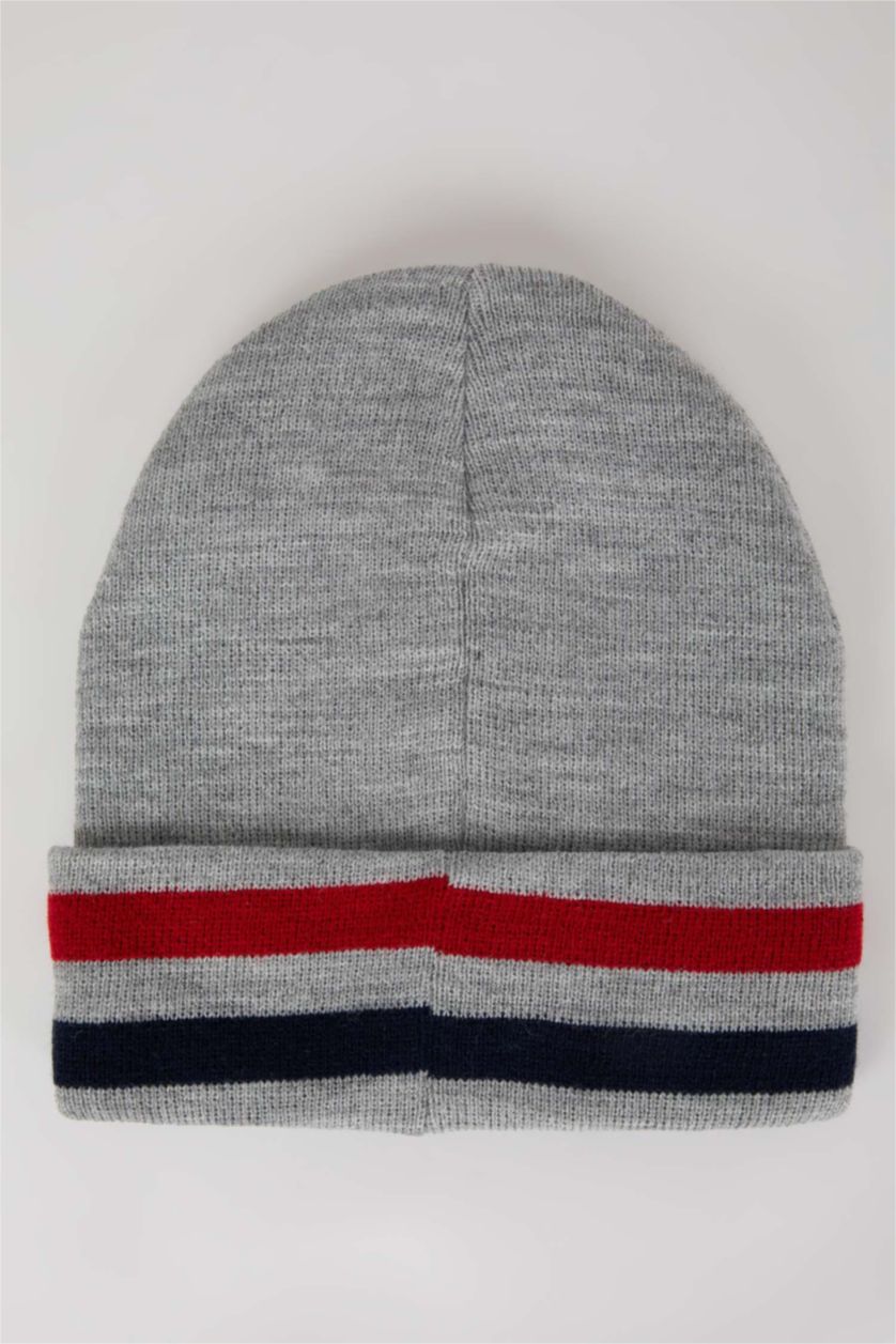 Man Grey Man Knitwear Beret