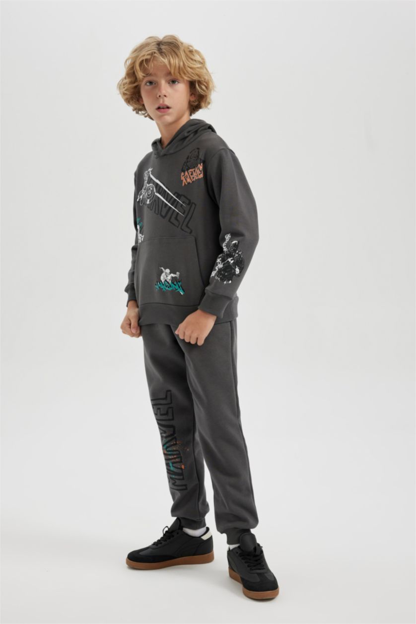 GARÇONS Anthracite Ensemble En Tricot 2 Vengeurs (Fournisseur) Garçon