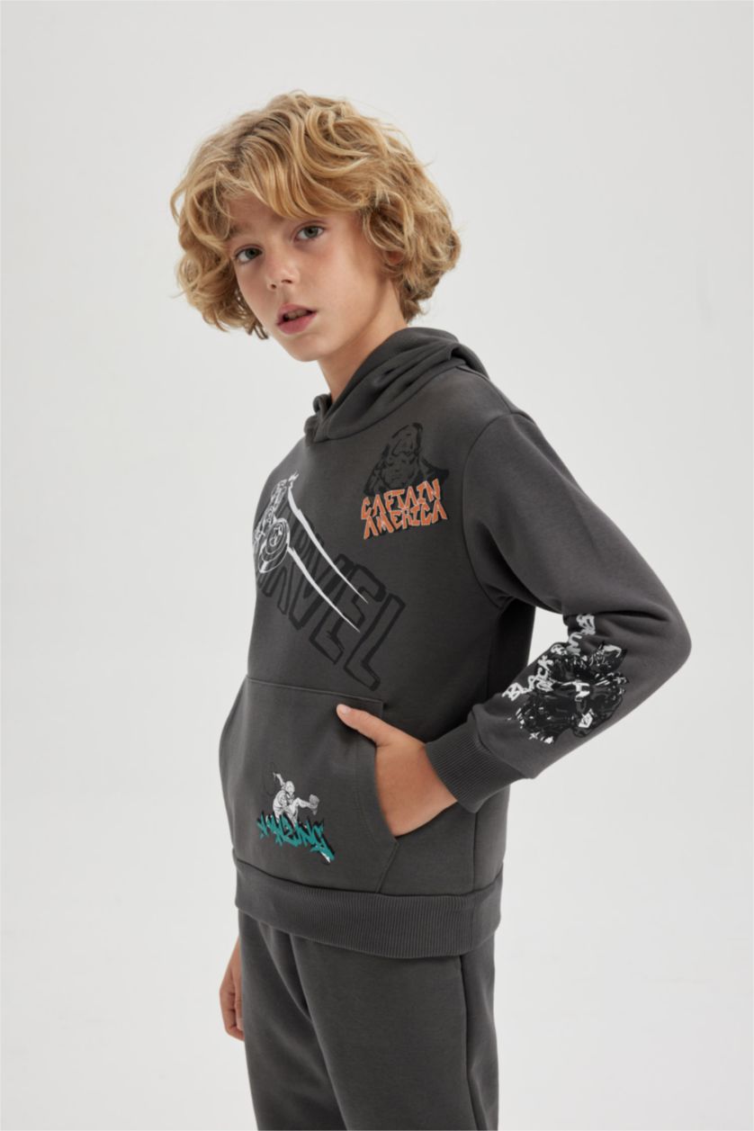 GARÇONS Anthracite Ensemble En Tricot 2 Vengeurs (Fournisseur) Garçon