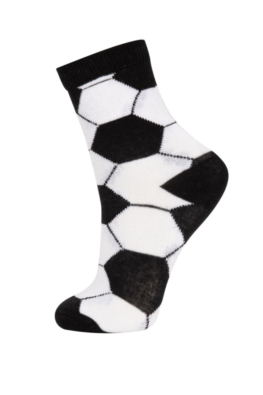 Erkek Çocuk - Genç Erkek Karma Erkek Çocuk 3'lü Pamuklu Futbol Çorabı