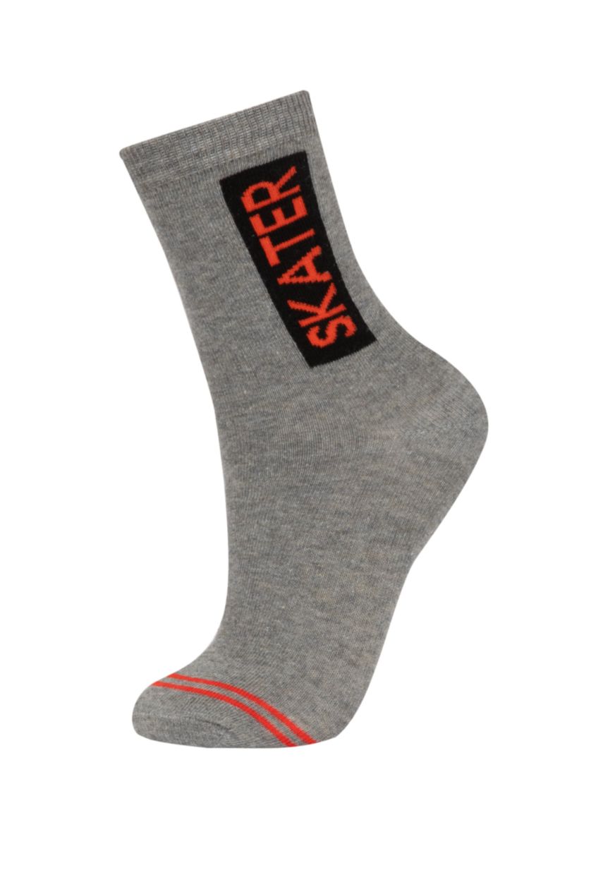 أولادي MIXED شرابات طويل اولادي قطن - 7 قطع