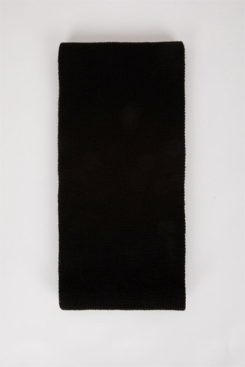 WOMAN Black Women Scarf