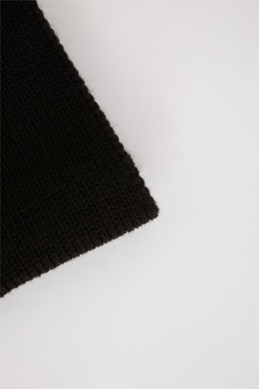 WOMAN Black Women Scarf