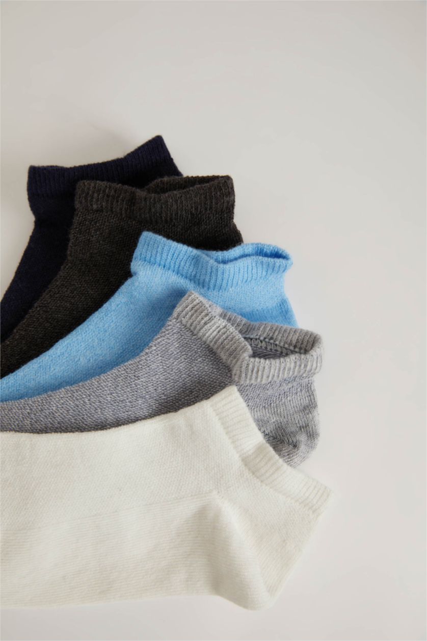 Erkek Çocuk - Genç Erkek Karma Erkek Çocuk 5'li Pamuklu Patik Çorap