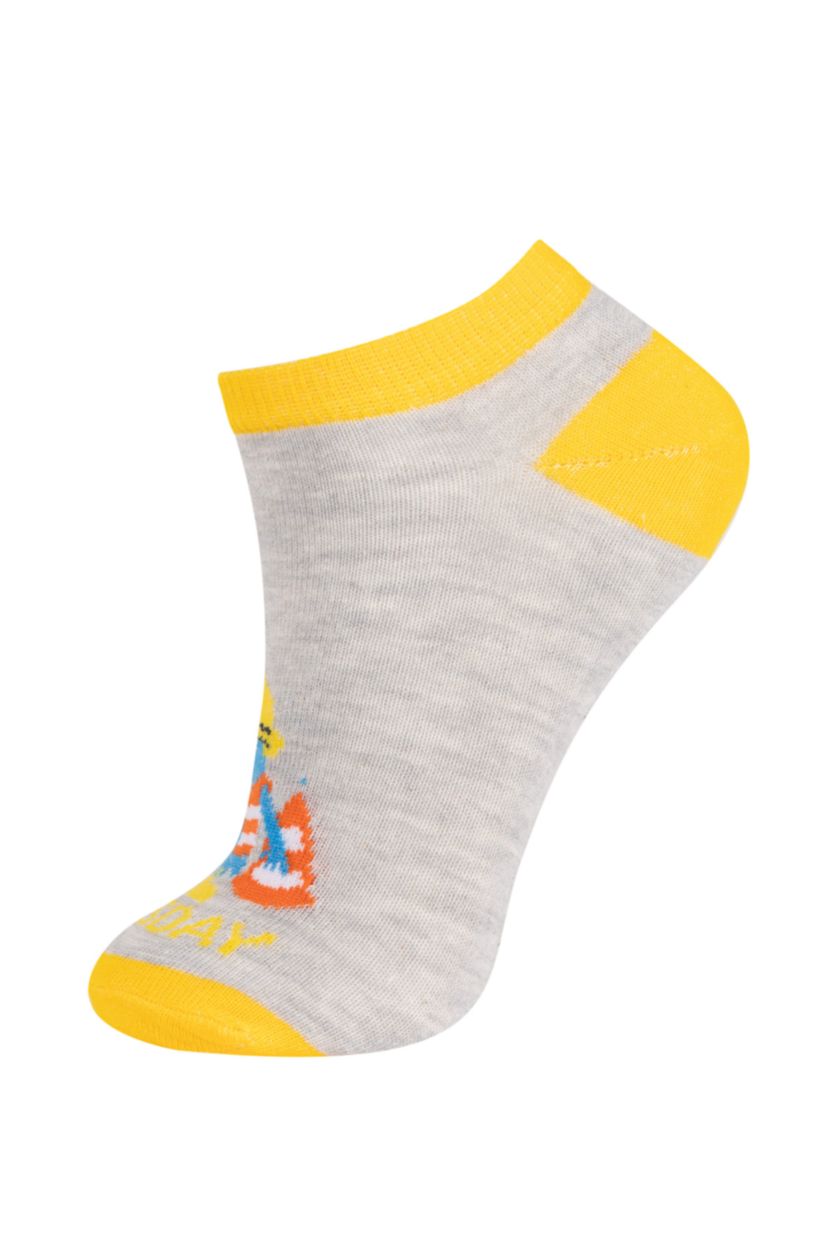 Erkek Çocuk - Genç Erkek Karma Erkek Çocuk 7'li Pamuklu Patik Çorap