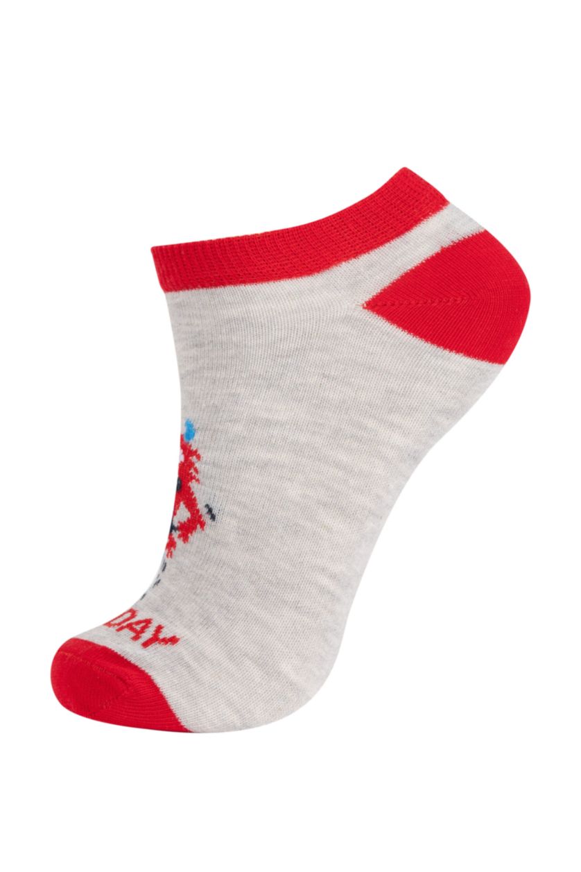 Erkek Çocuk - Genç Erkek Karma Erkek Çocuk 7'li Pamuklu Patik Çorap