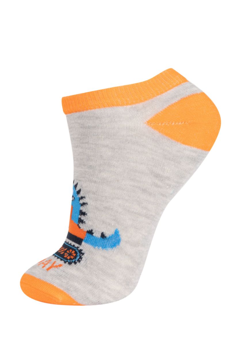 Erkek Çocuk - Genç Erkek Karma Erkek Çocuk 7'li Pamuklu Patik Çorap