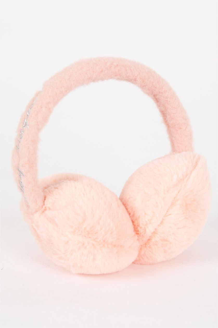 بنات زهري فاتح سماعات بناتي شتوي قطيفة مطرز