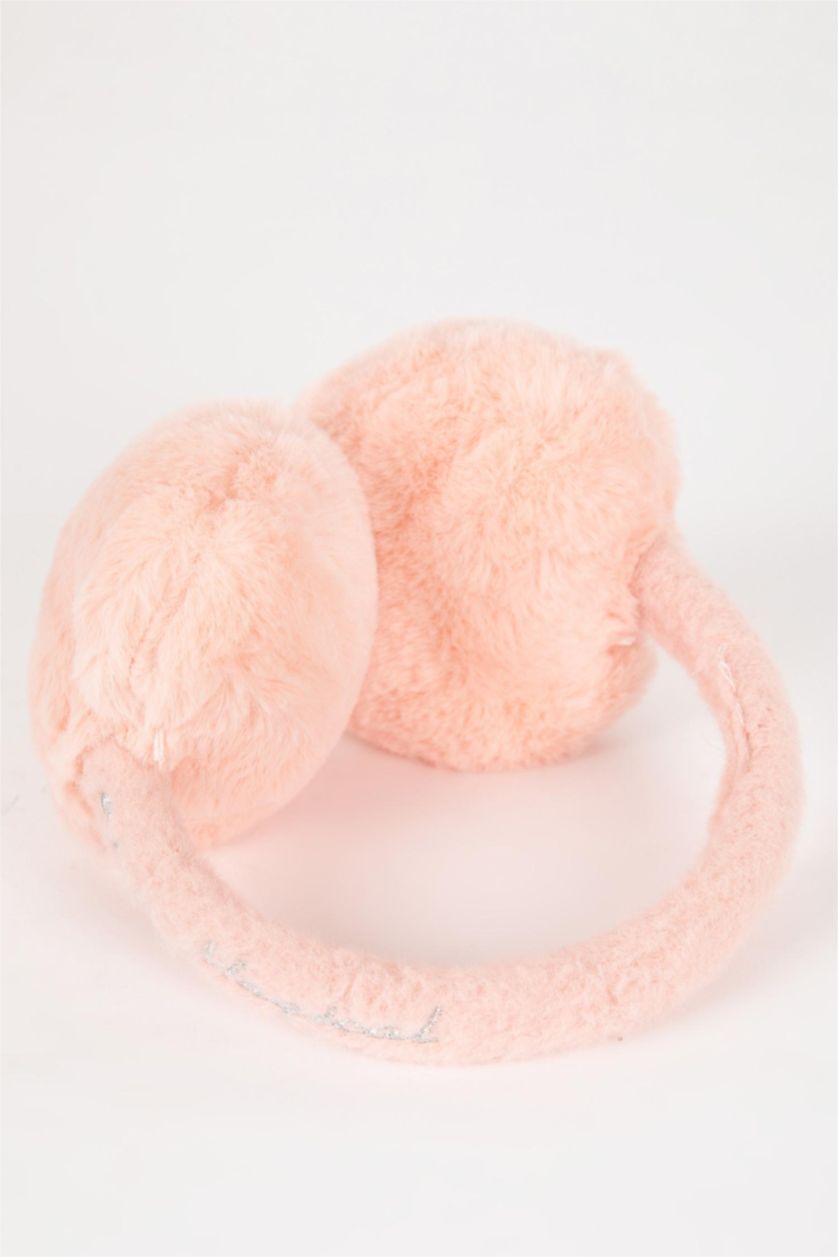 بنات زهري فاتح سماعات بناتي شتوي قطيفة مطرز