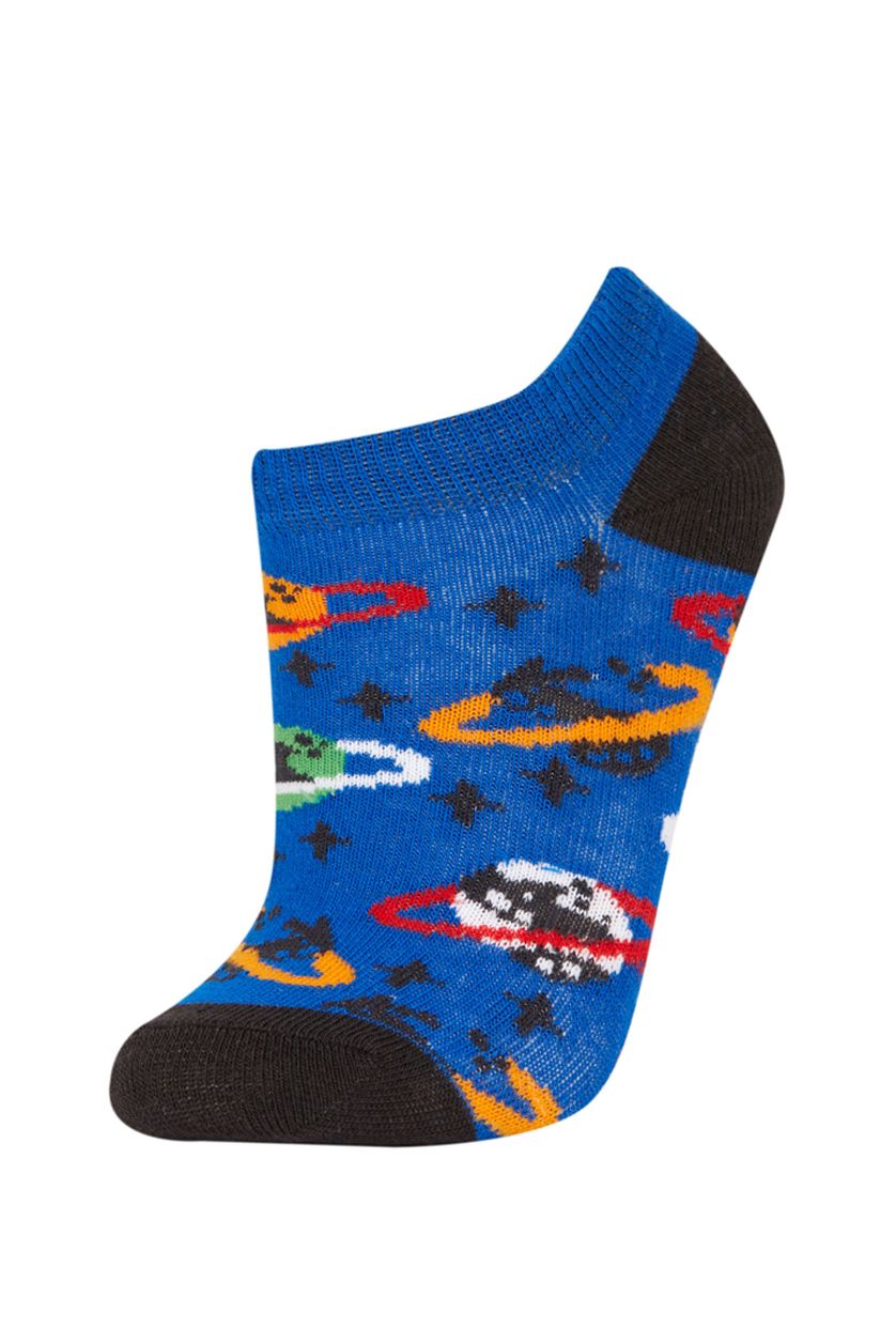 Erkek Çocuk - Genç Erkek Karma Erkek Çocuk 5'li Pamuklu Patik Çorap