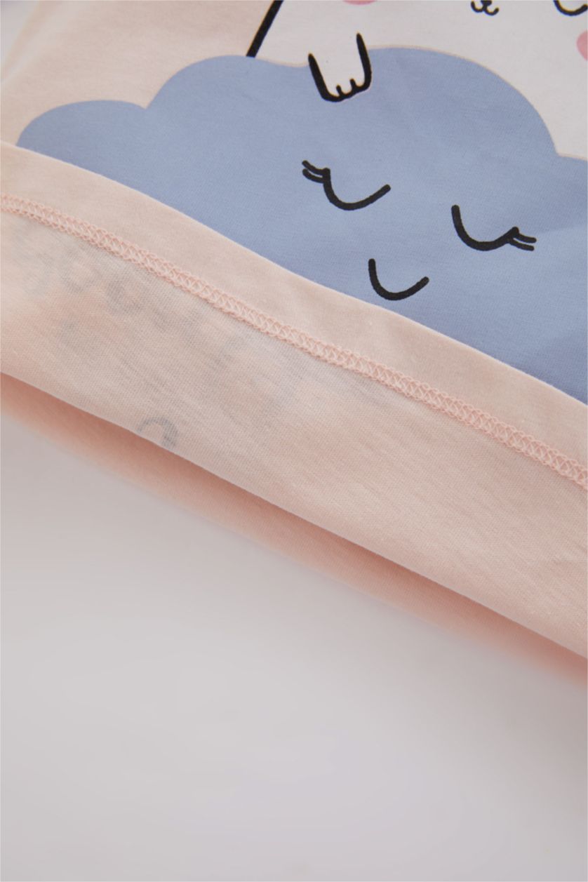 BÉBÉ FILLE Rose Clair Ensemble Pyjama Coupe Régulière - 2 Pièces