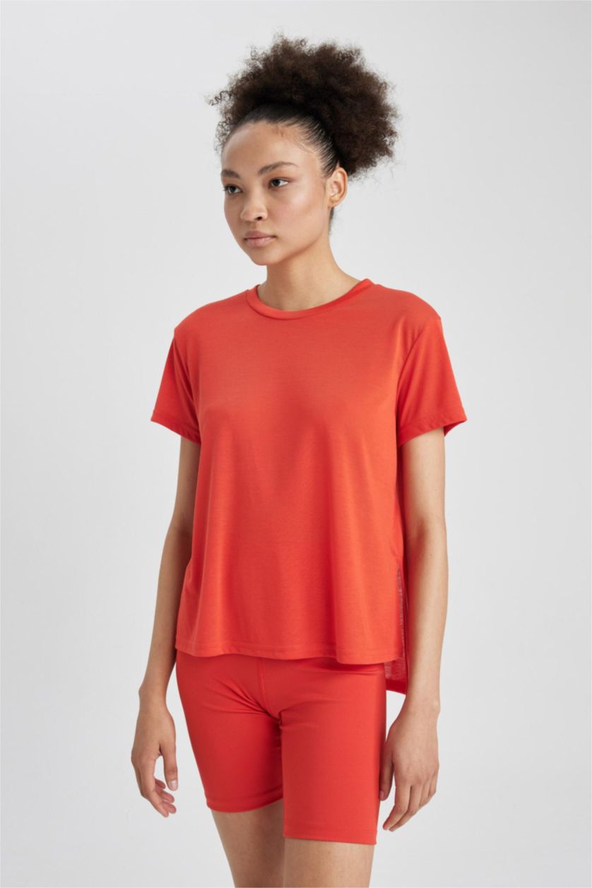 حريمي برتقالي ليجن بايكر رياضي برتقالي من DeFactoFit