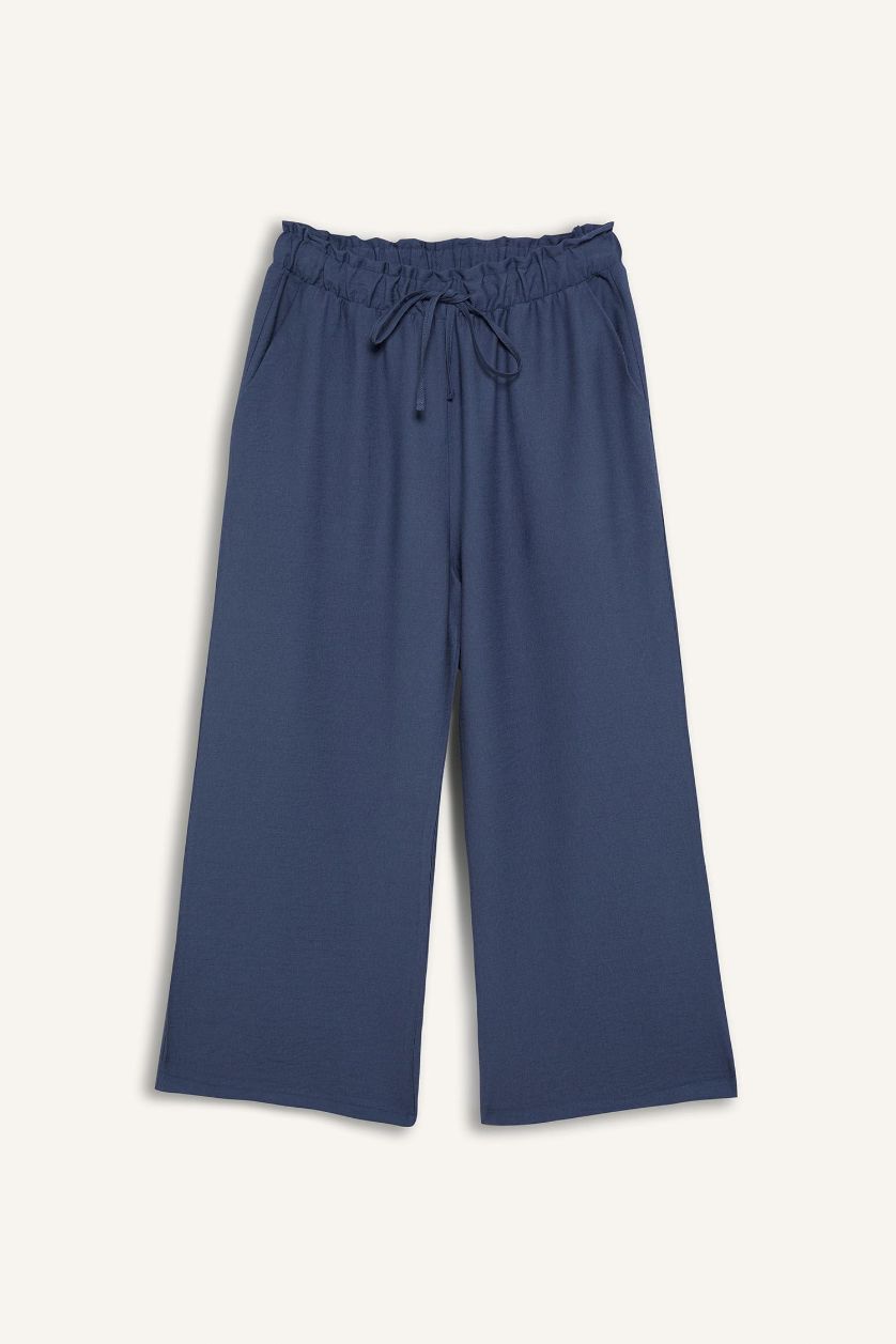 WOMAN Indigo Straight Leg Capri Pants