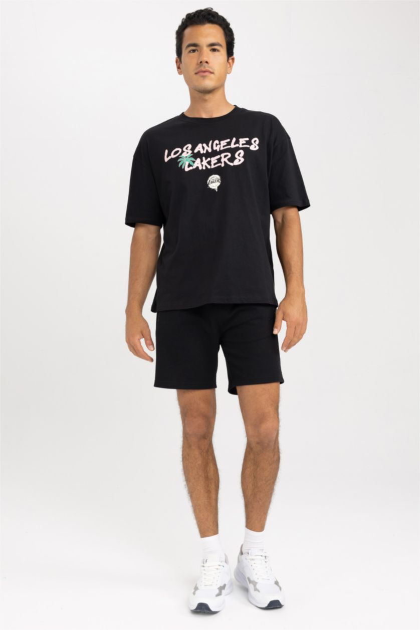 MAN Black Short Sleeve T-Shirt