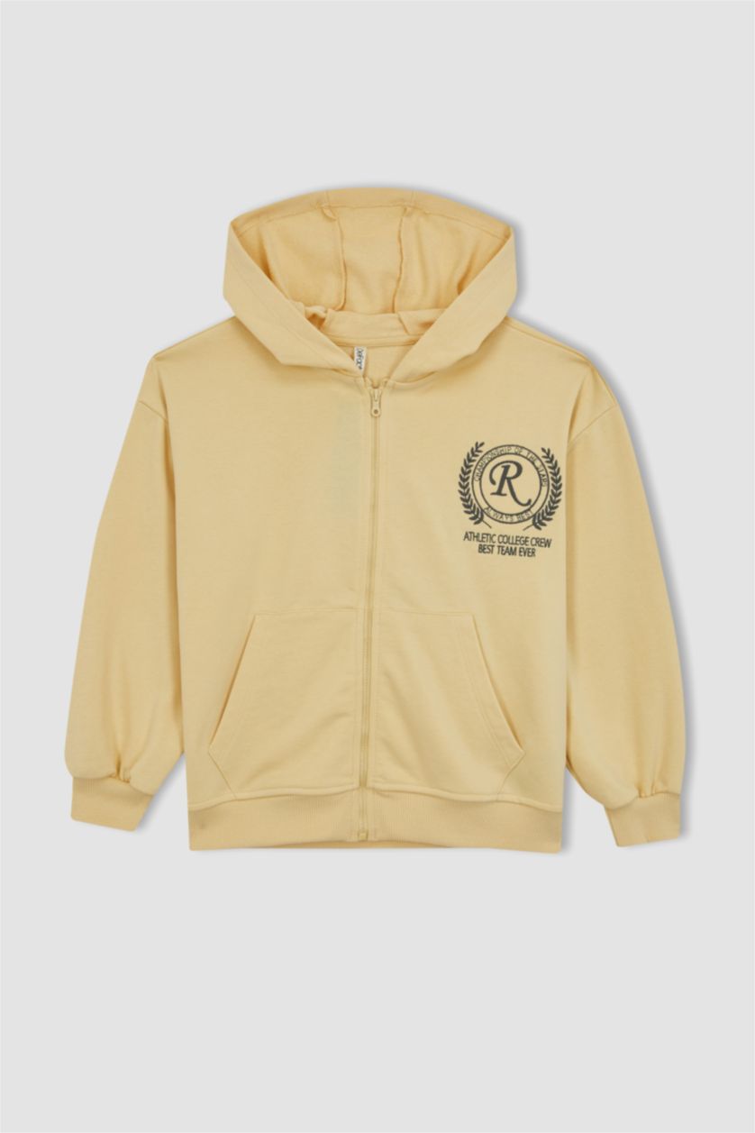 GIRLS & TEENS Light Beige 2 piece Jogger Standard Fit Set