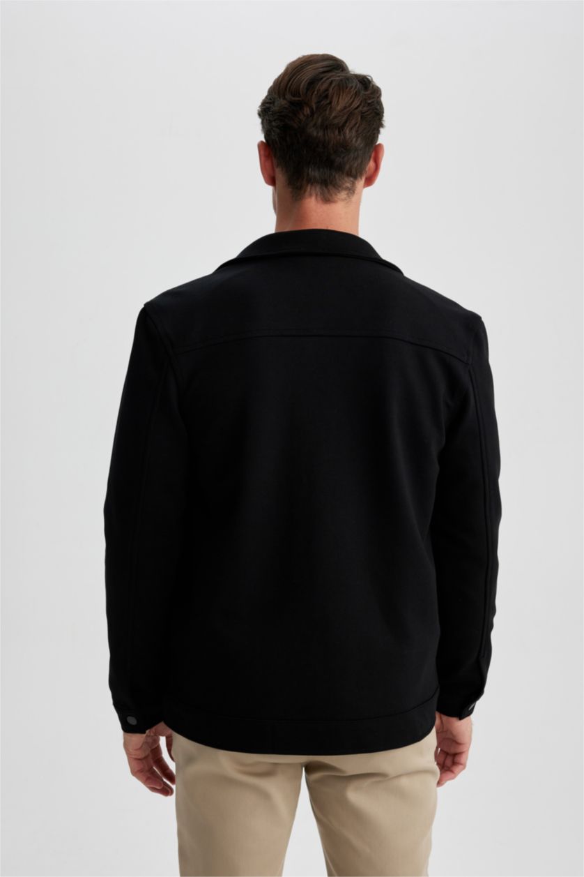 MAN Green Relax Fit Long Sleeve Shirt Jacket