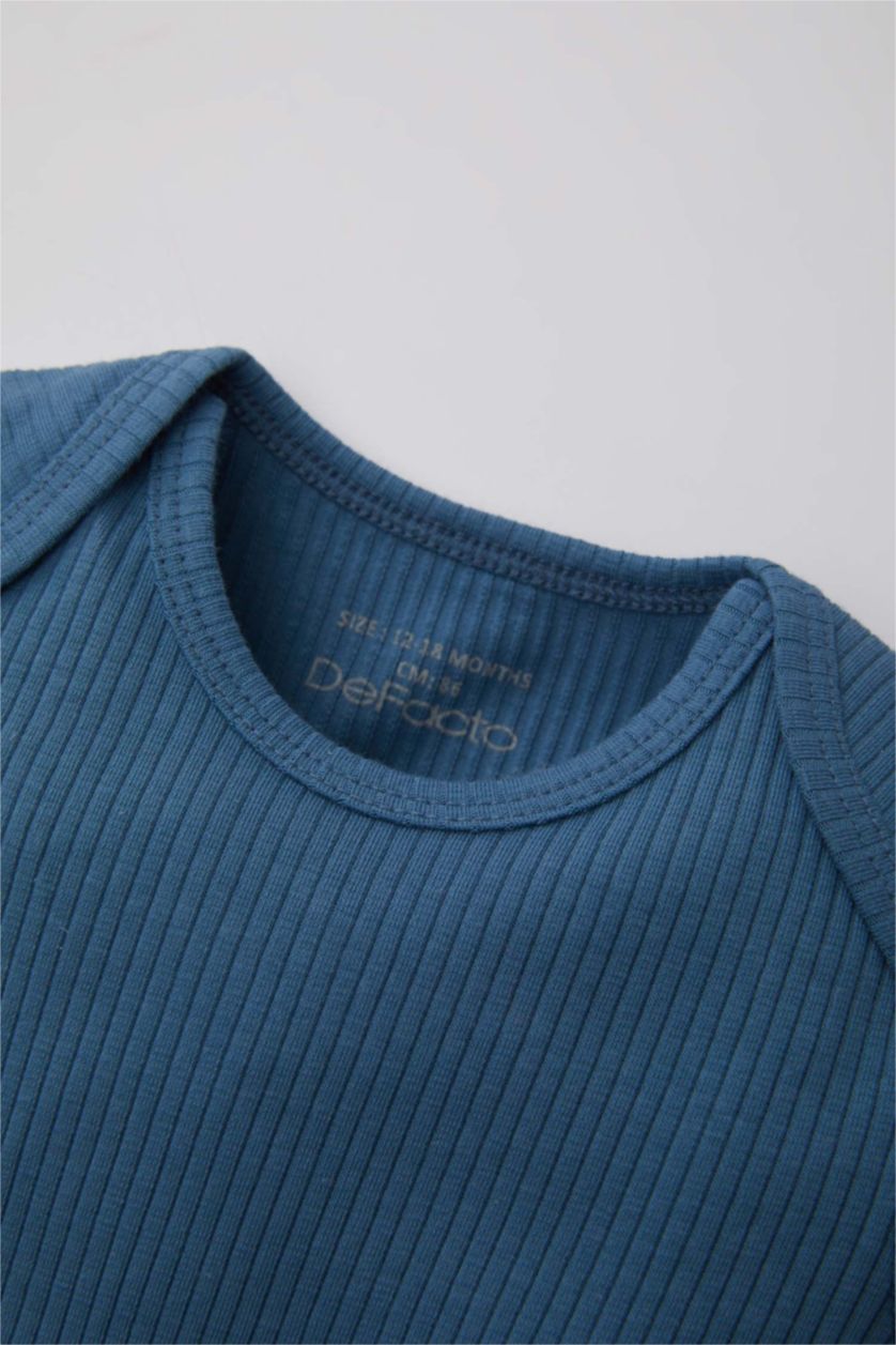 BÉBÉ GARÇON Indigo Ensemble de Body et Pantalon Jogging Jersey Côtelé pour Bébé Garçon - 2 Pièces