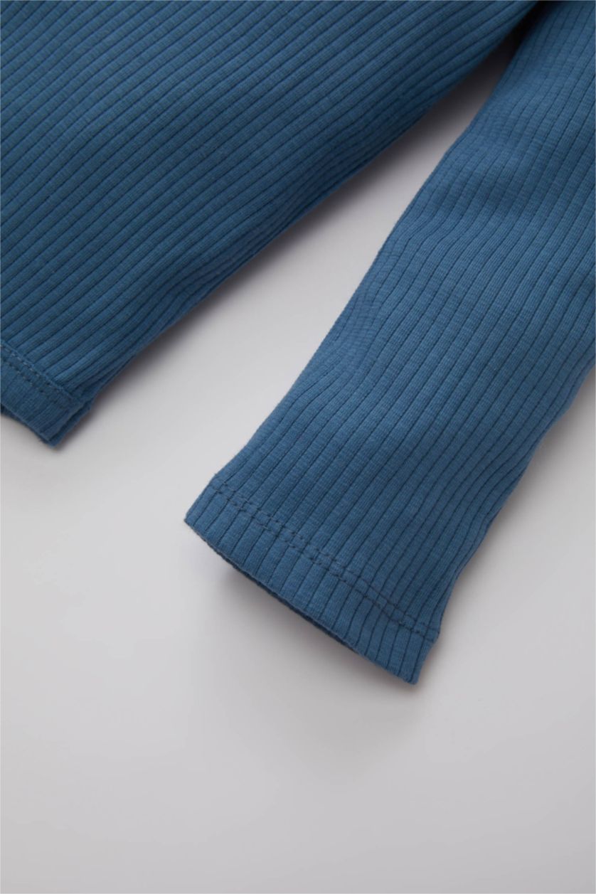 BÉBÉ GARÇON Indigo Ensemble de Body et Pantalon Jogging Jersey Côtelé pour Bébé Garçon - 2 Pièces