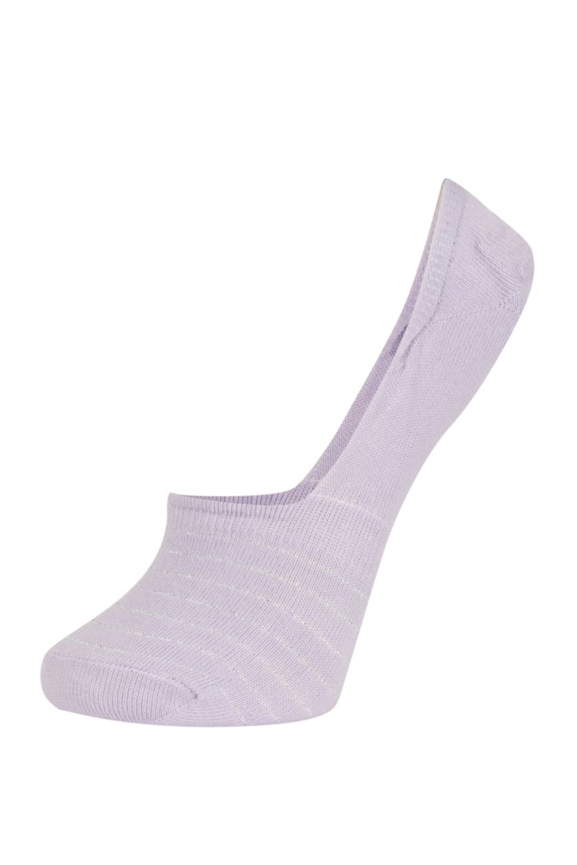 Kadın Karma Kadın 3'lü Pamuklu Babet Çorap