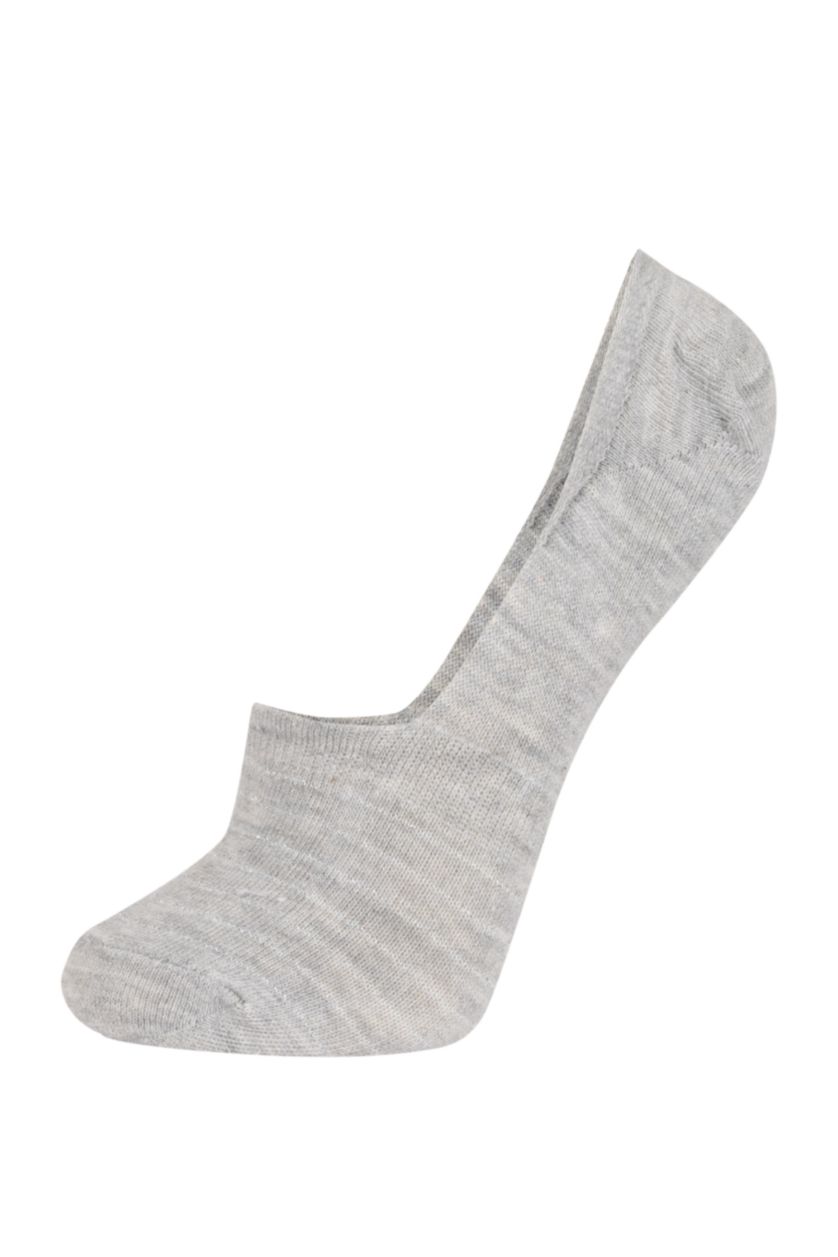 Kadın Karma Kadın 3'lü Pamuklu Babet Çorap