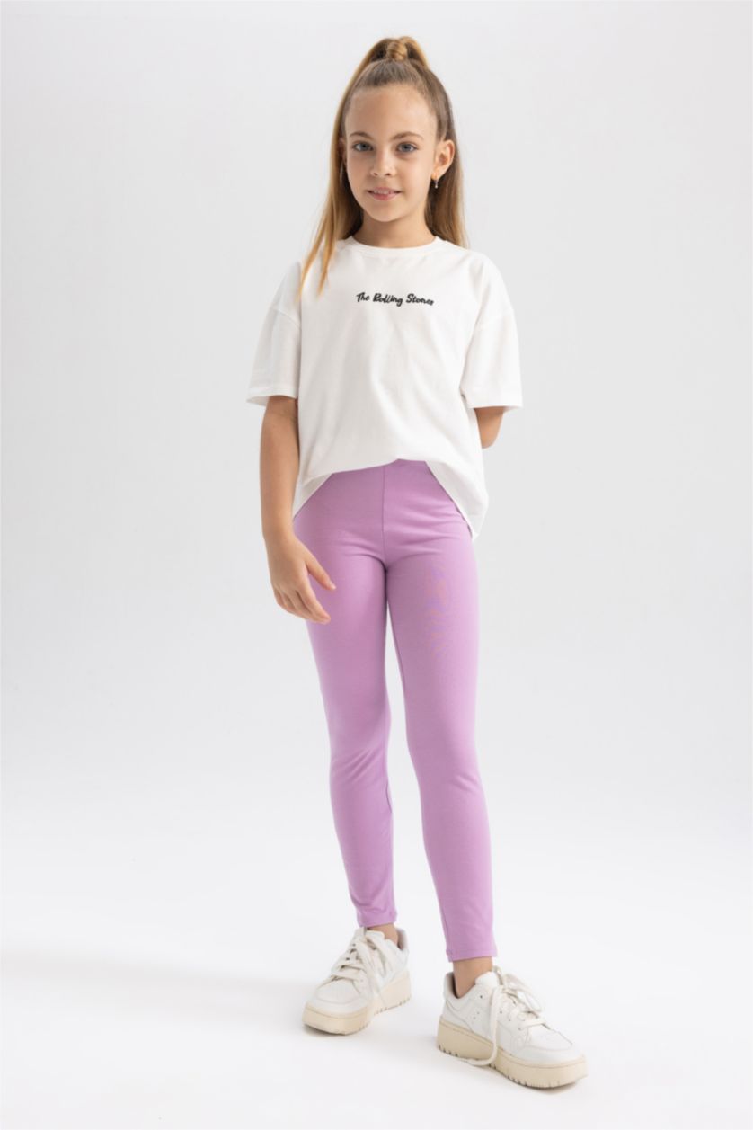 GIRLS & TEENS Lilac Girl Leggings