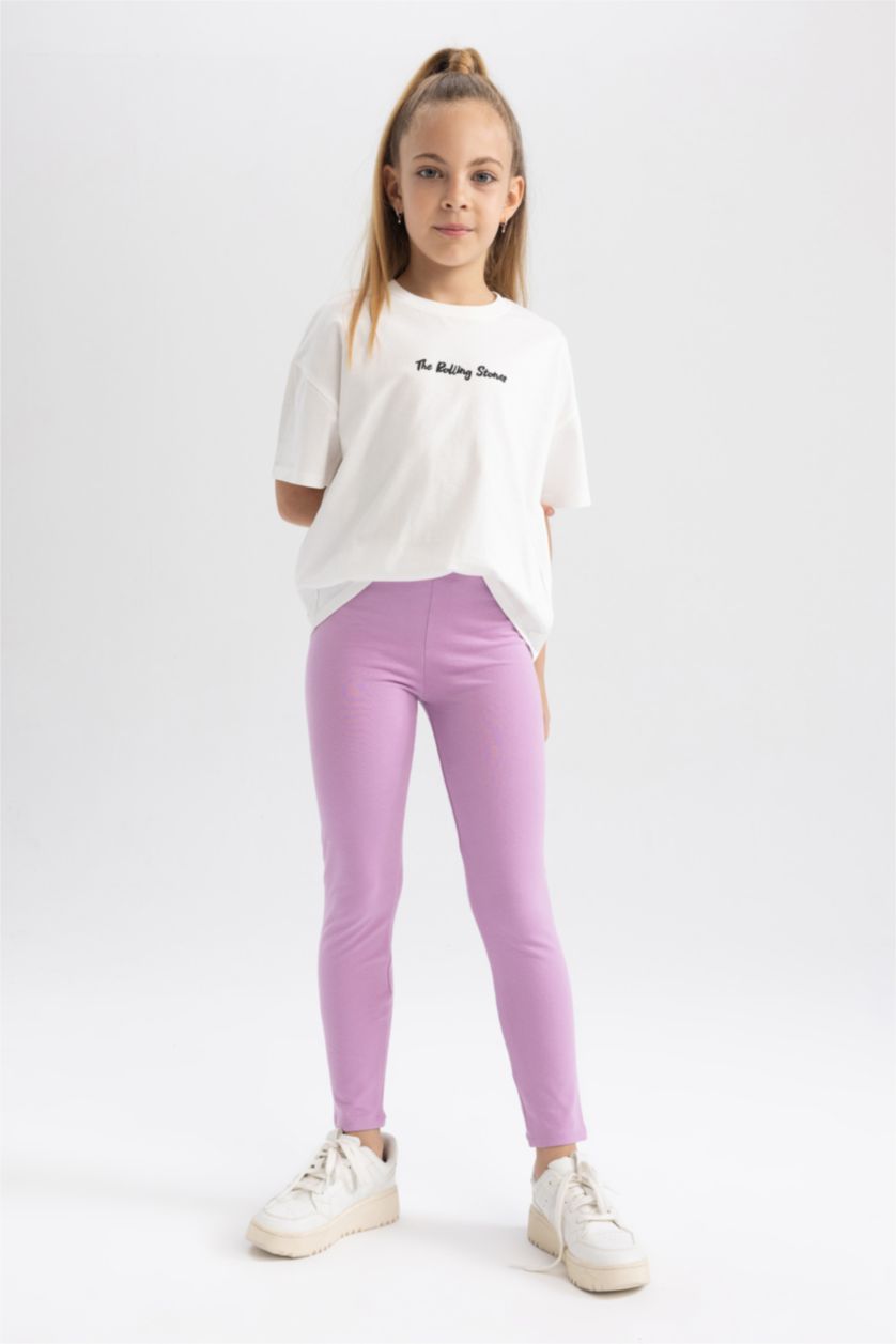 GIRLS & TEENS Lilac Girl Leggings