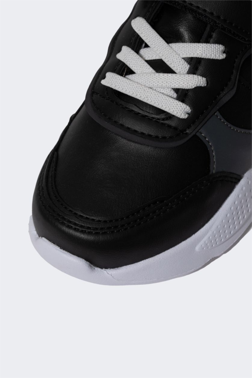 Мальчики и подростки Черный Кроссовки на высокой подошве для мальчиков