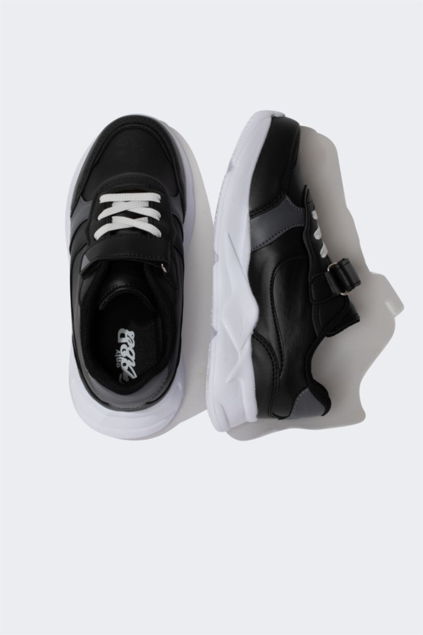 Мальчики и подростки Черный Кроссовки на высокой подошве для мальчиков