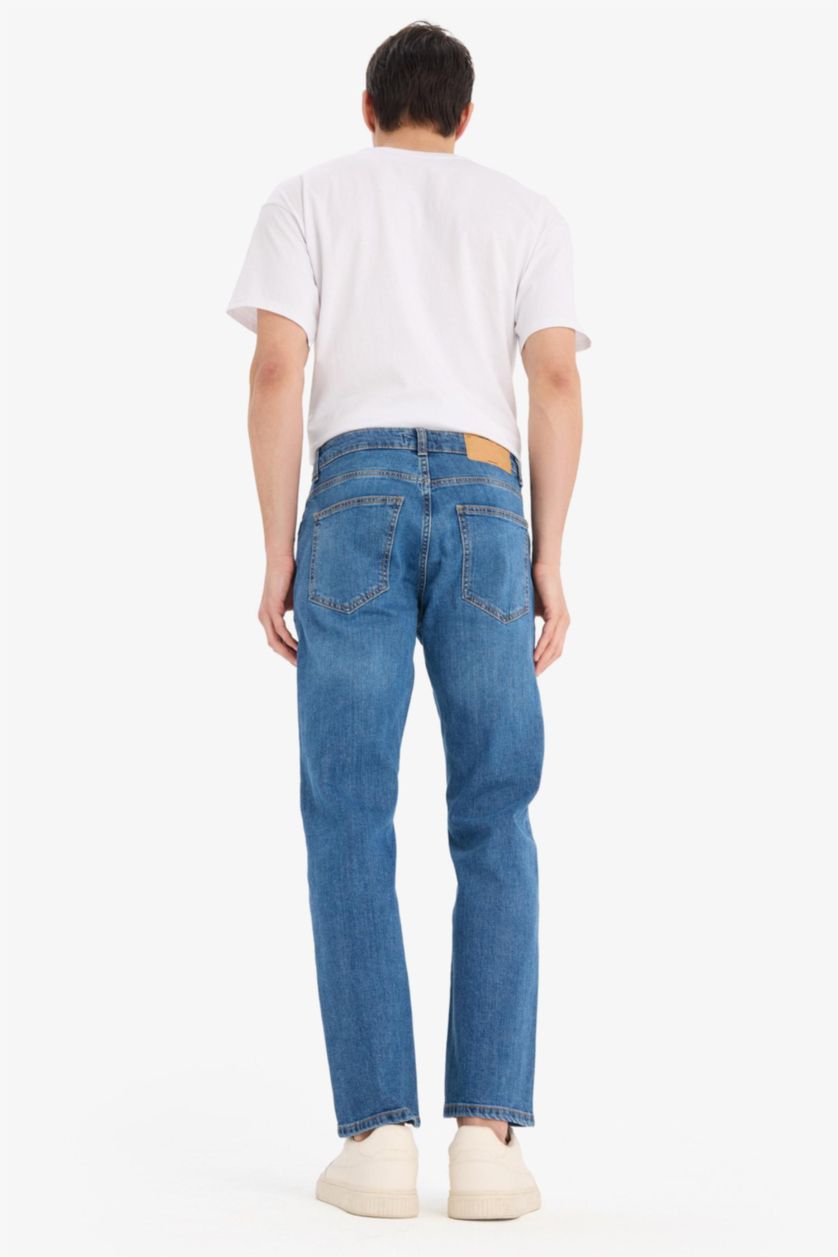 MAN Blue Sergio Regular Fit Trousers