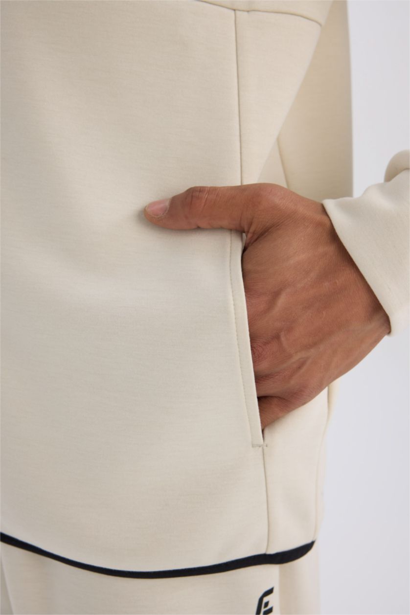 رجال اللون الحجري سويت سليم فيت من DeFactoFit