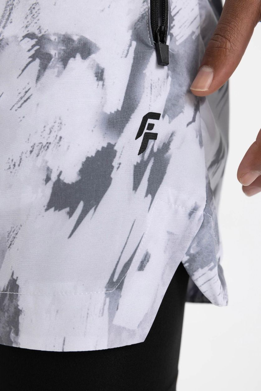 رجالي رمادي فاتح شورت سليم فيت رمادي من DeFactoFit