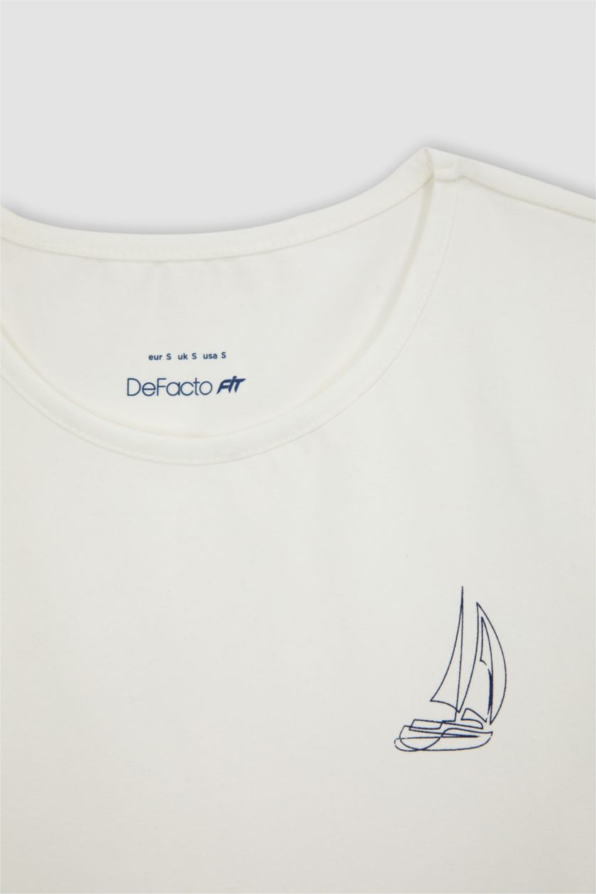 نساء بيج فاتح تي شيرت كروب رياضي من DeFactoFit