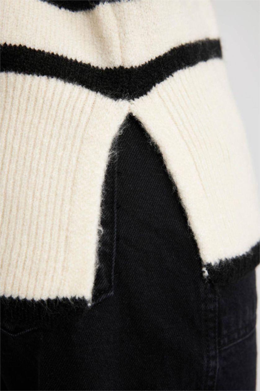 WOMAN Ecru Oversize Fit Pullover