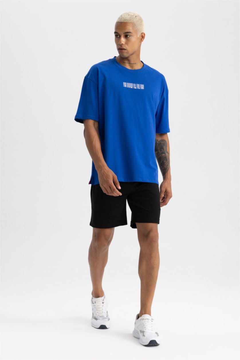 Erkek Royal Oversıze Kısa Kollu Tişört
