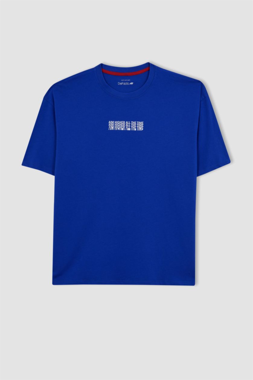 Erkek Royal Oversıze Kısa Kollu Tişört