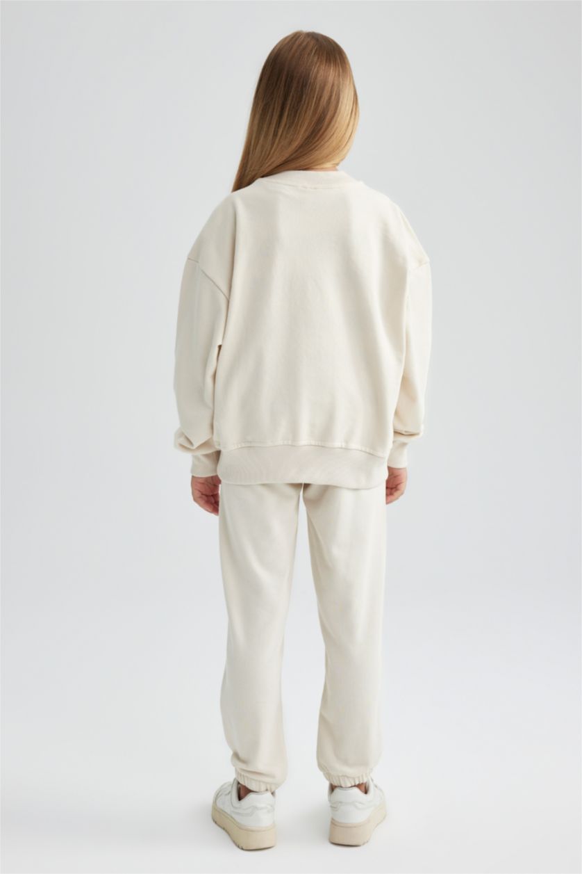 GIRLS & TEENS Light Stone 2 piece Jogger Standard Fit Set