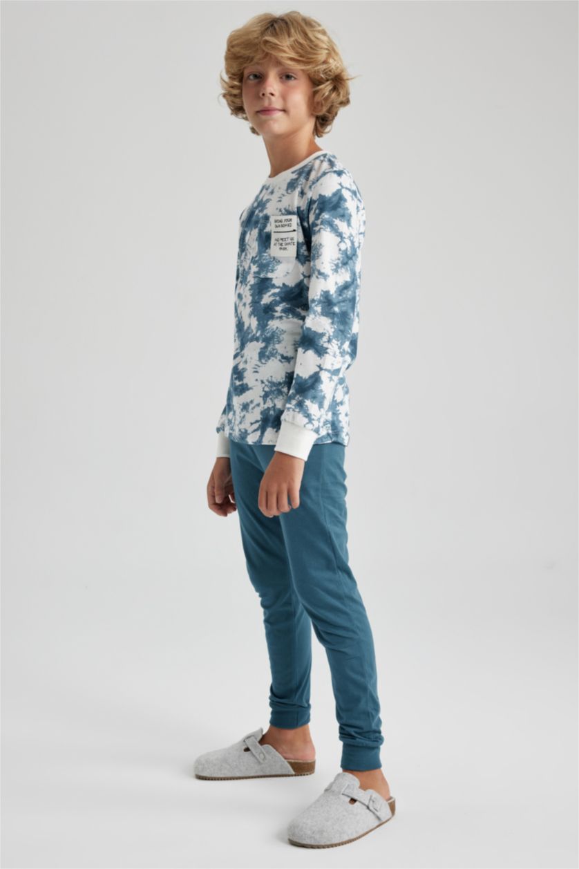 GARÇONS Blanc Ensemble Pyjama imprimé pour Garçon